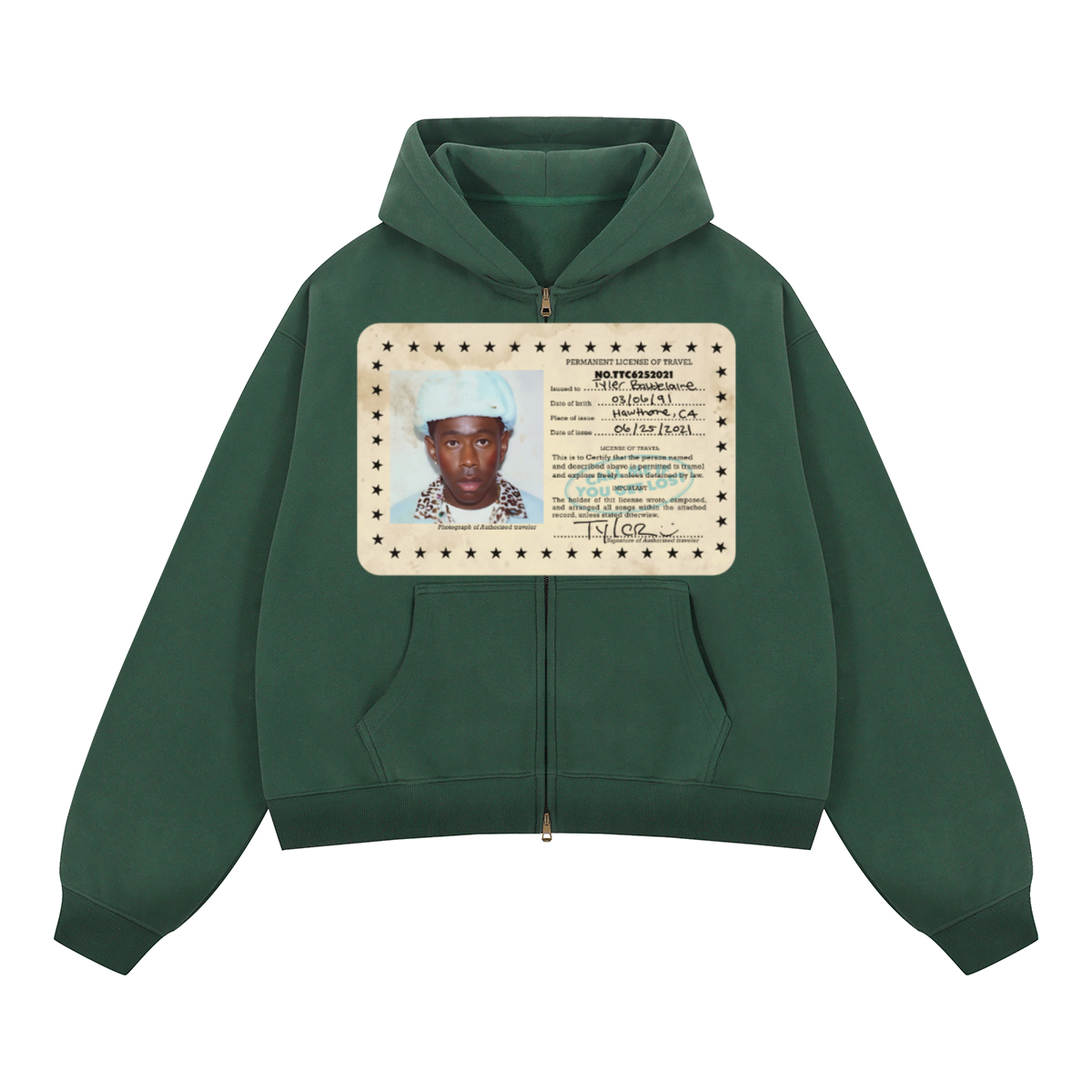 Tyler The Creator – ID Graphic Full-Zip